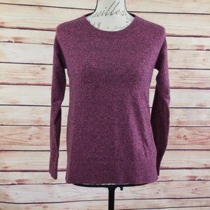 GAP Like New Pink/Black marbled sweater